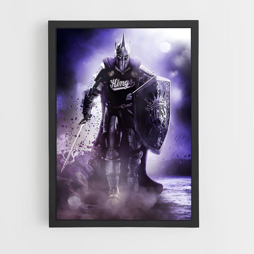 Poster Chevalier des Kings – affiche Basketball (vue 2)